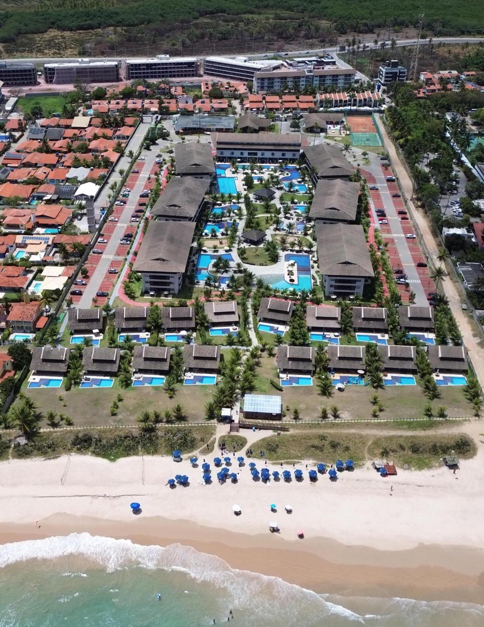 Luxuoso Flat 3 Quartos, Terreo, No Cupe Beach Living - Beira Mar De Porto De Galinhas Bagian luar foto