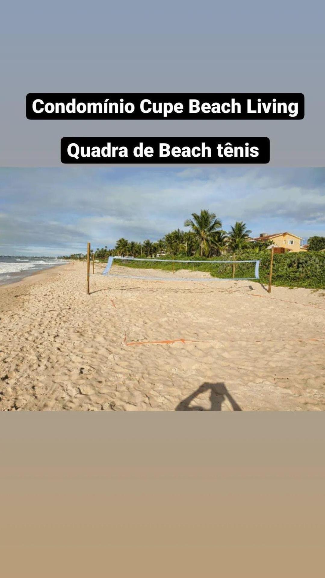 Luxuoso Flat 3 Quartos, Terreo, No Cupe Beach Living - Beira Mar De Porto De Galinhas Bagian luar foto