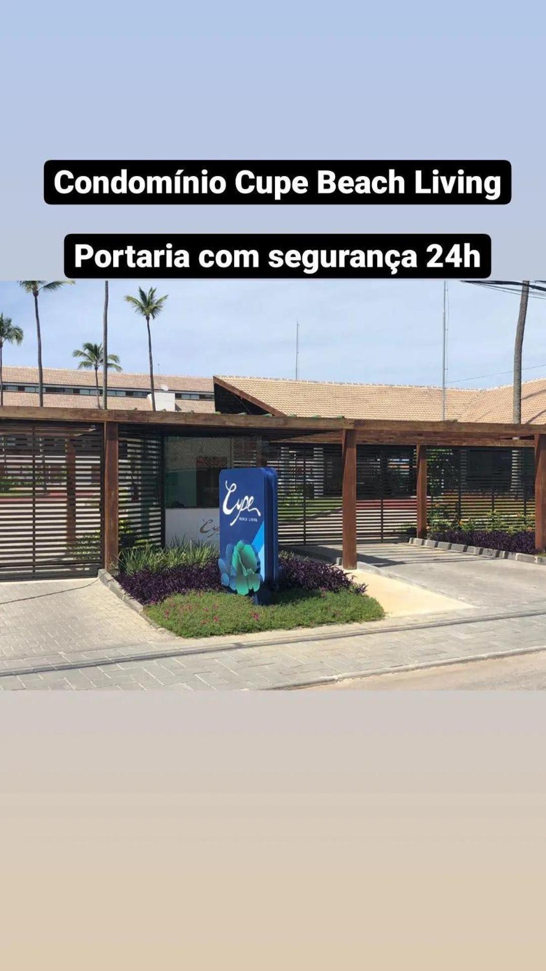 Luxuoso Flat 3 Quartos, Terreo, No Cupe Beach Living - Beira Mar De Porto De Galinhas Bagian luar foto